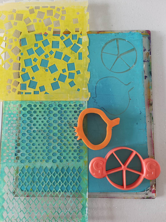 Gelli press printing -begin at the beginning! Coming soon